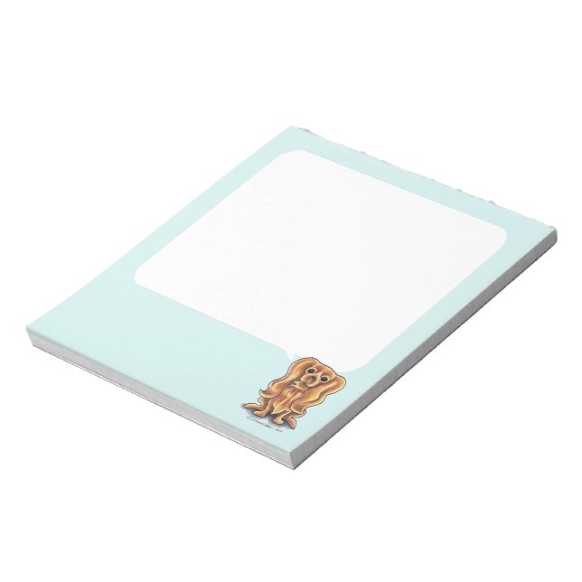 Ruby CKCS Sit Pretty Notepad (Rotated)