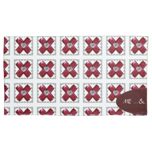Ruby Cross Pillowcase