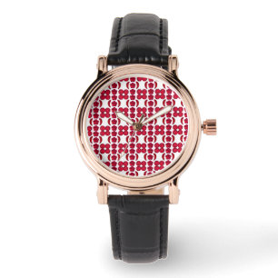 Ruby Gemstone Art, Red Watch