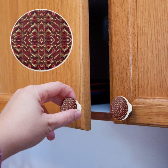 Ruby Gold  Ceramic Knob (Creator Uploaded)