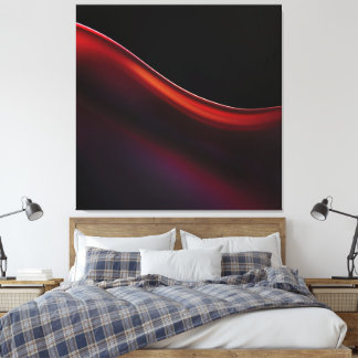 Ruby Gradient Canvas Print