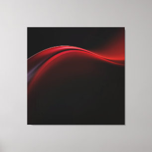 Ruby Gradient Canvas Print