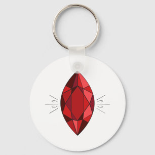 Ruby Keychain