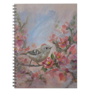 Ruby Kinglet Bird Notebook