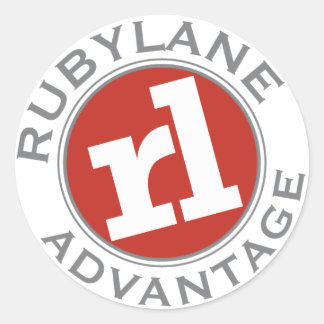 Ruby Lane Advantage - Classic Round Sticker