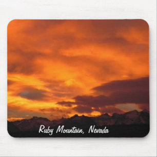 Ruby Mountains, Nevada Mouse Pad