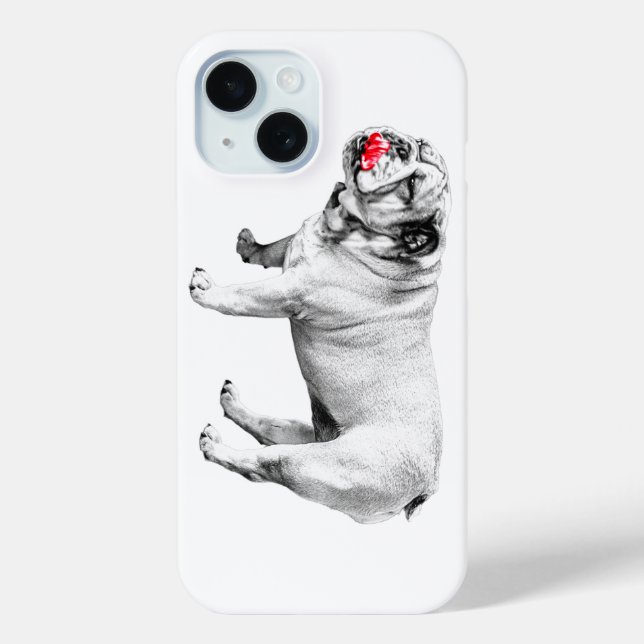 ruby poise glow, bulldog Case-Mate iPhone case (Back)