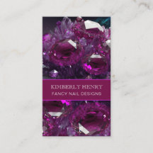 Ruby Radiance Abstract Magenta Hot Pink Crystal
