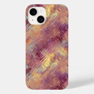 Ruby Red Liquid Pattern Case-Mate iPhone 14 Case