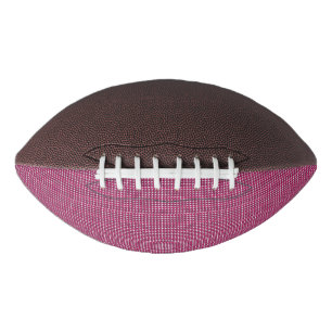 Ruby Red Motif Football