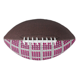 Ruby Red Motif Football