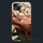 Ruby Red Rose with White Accents iPhone 13 Case<br><div class="desc">A Chariklia Zarris original,  this ruby red rose stretches toward a light illuminating its petals. Is it the sun shining on the rose,  or an artificial light? A great piece with which to start your art collection!</div>
