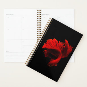 Ruby Red Siamese Fighting Fish Planner