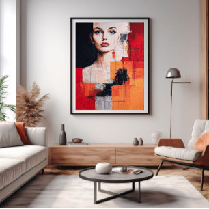 Ruby Reflections Canvas Print
