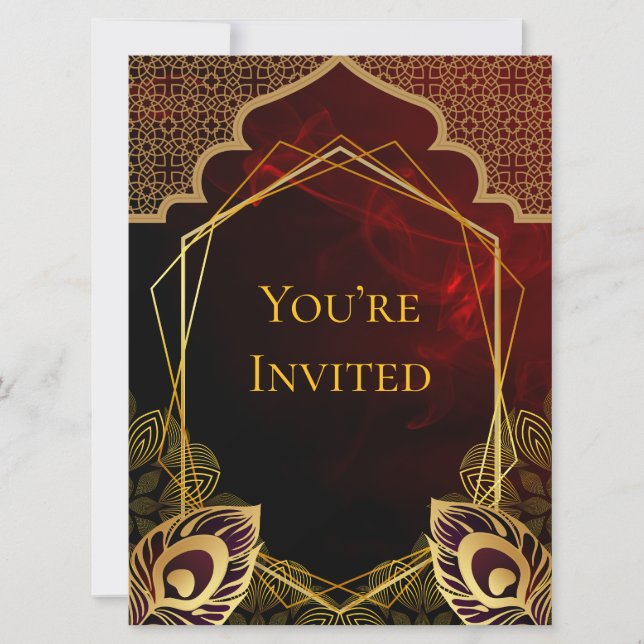 Ruby Room  Invitation (Front)