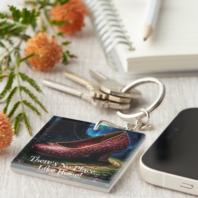 Ruby Slipper: Keychain (Front Right)
