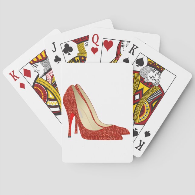 ruby slippers playing cards (Back)