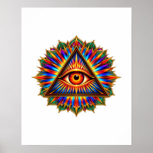 Ruby Sun Eye Poster