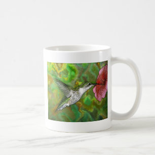 Ruby throated Hummingbird Coffee Mug