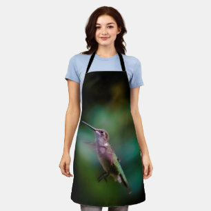 Ruby-throated Hummingbird - Original Photograph Apron