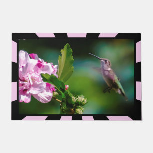 Ruby-throated Hummingbird - Original Photograph Doormat