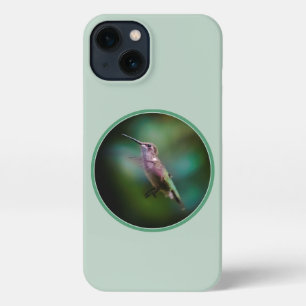 Ruby-throated Hummingbird - Original Photograph iPhone 13 Case