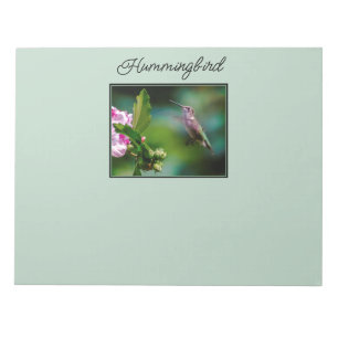 Ruby-throated Hummingbird - Original Photograph Notepad