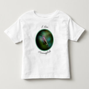 Ruby-throated Hummingbird - Original Photograph To Toddler T-shirt