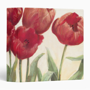 Ruby Tulips Binder