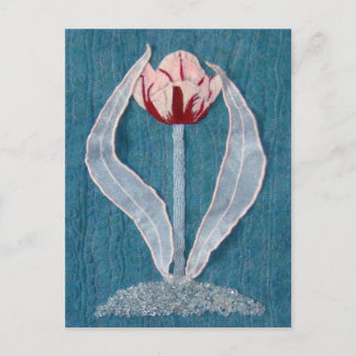 Ruby Wings Designs First Tulip Postcard