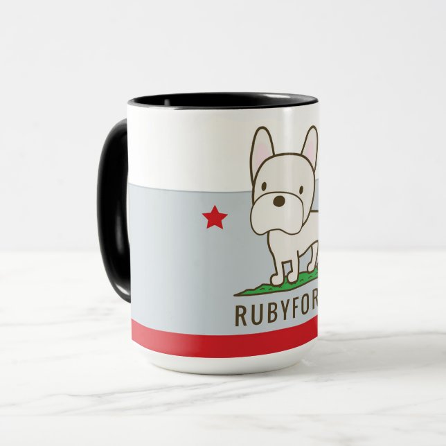 Rubyfornia Ringer Mug (Front Left)