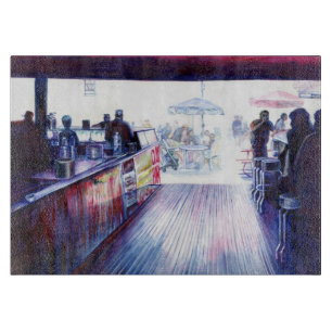 Ruby's, Coney Island, New York Cutting Board