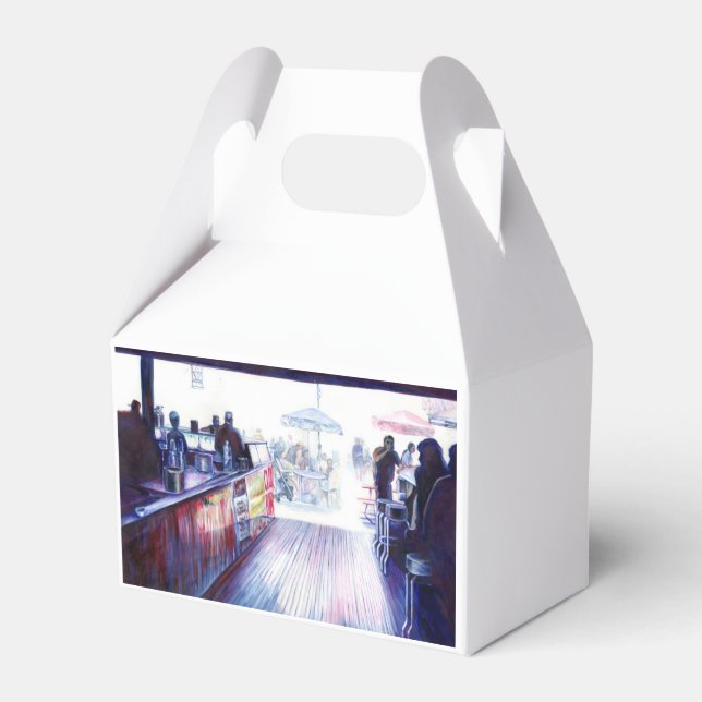 Ruby's, Coney Island, New York Favor Box (Back Side)