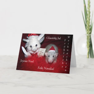 Ruby's International Christmas Greeting Card