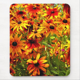 RUDBECKIA FLOWERS MOUSE PAD