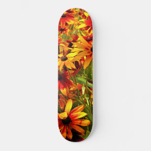 RUDBECKIA FLOWERS   SKATEBOARD