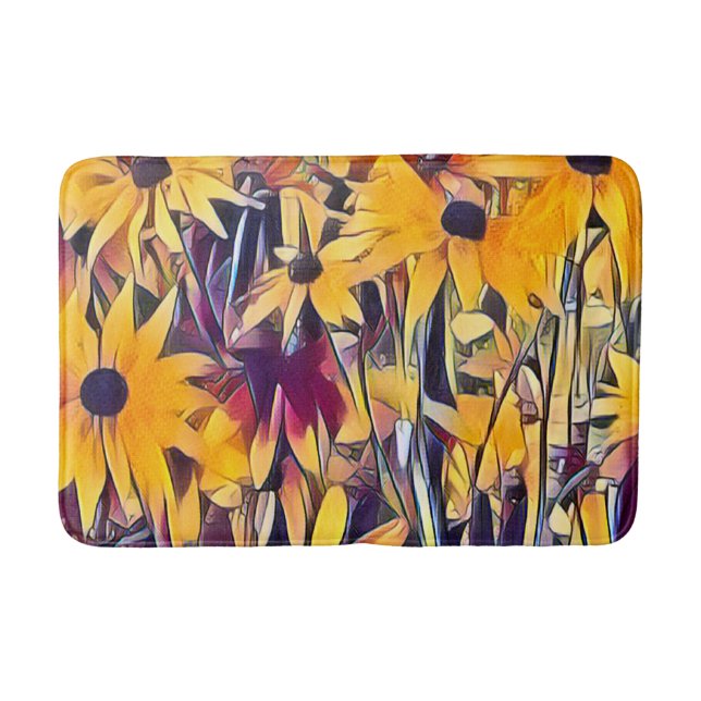 RUDBECKIAS   BATH MAT (Front)