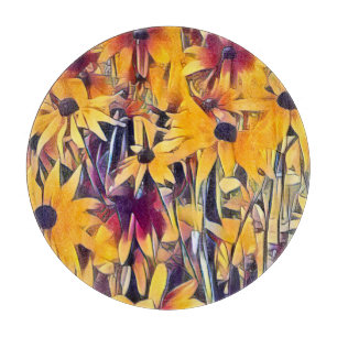 RUDBECKIAS CUTTING BOARD