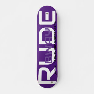 RUDE BWAY  7 3/4" Skateboard Deck