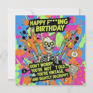 rude funny birthday cards