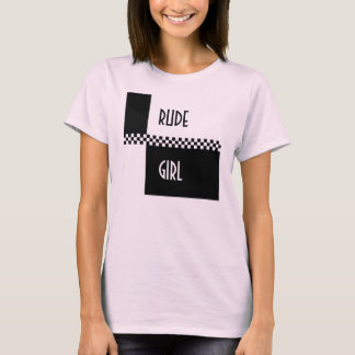 RUDE GIRL-ska checks T-Shirt