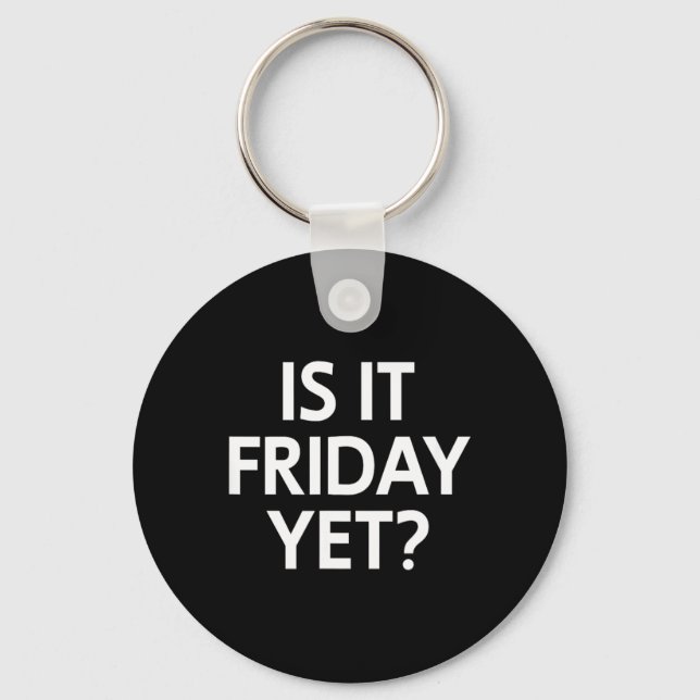 Rude Humour Sayings Quotes Gift Ideas Funny Is Keychain (Front)