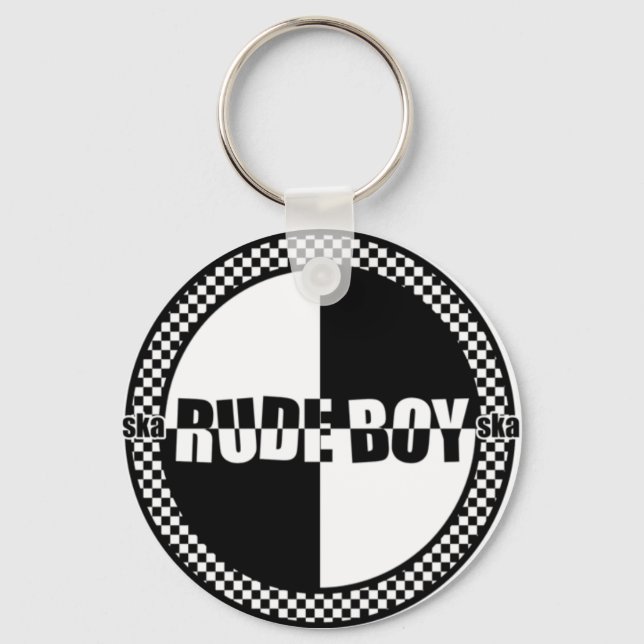 Rudeboy keychain (Front)