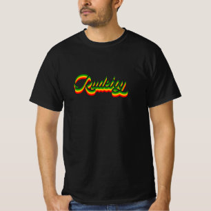 Rudeboy Rasta Colours Reggae T-Shirt