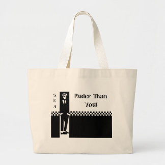 RUDER THAN YOU. LARGE TOTE BAG