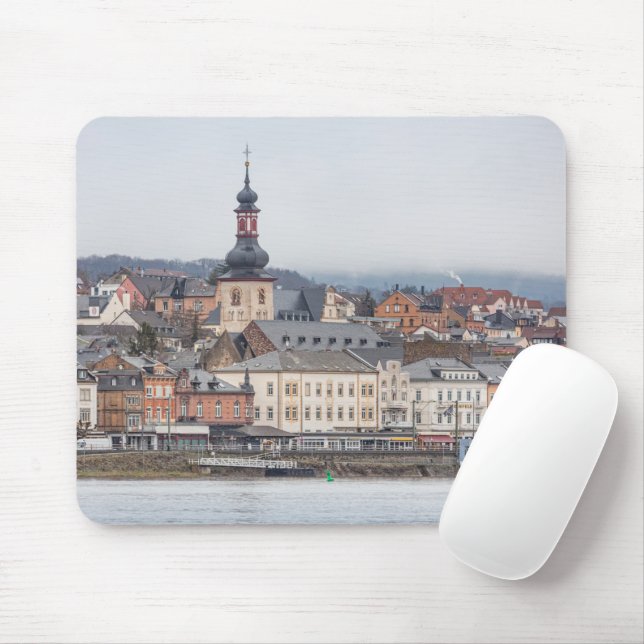 Rüdesheim am Rhein - Germany Card Mouse Pad (With Mouse)