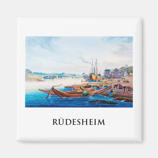 Rüdesheim, Germany 01B Magnet (Front)