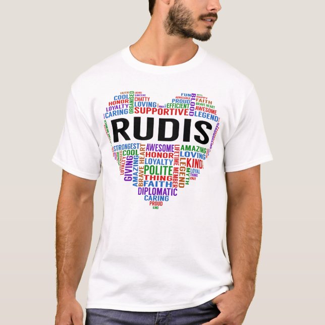 RUDIS Legend Heart T-Shirt (Front)