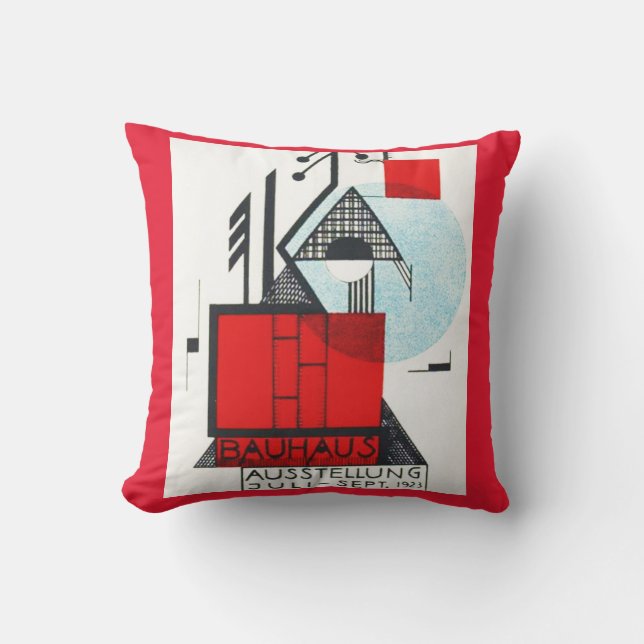 "Rudolf Baschant 1887-1995" Throw Pillow (Front)