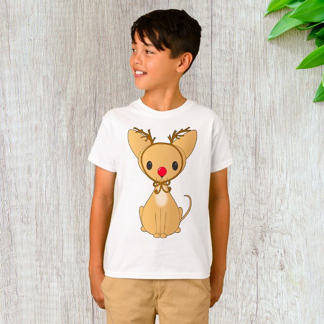 Rudolf Chihuahua T-Shirt (Creator Uploaded)